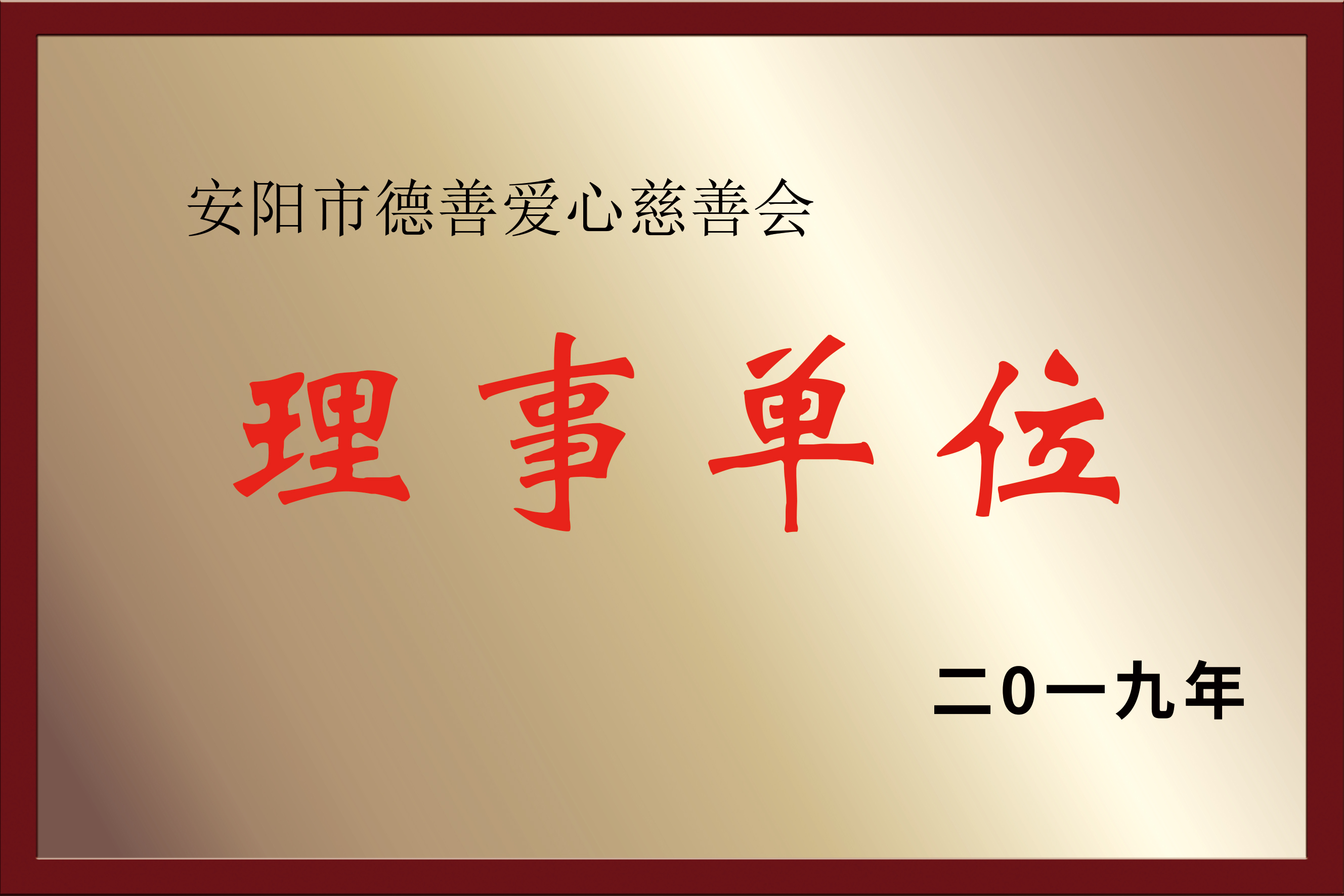 安陽市德善愛心慈善會 理事單位